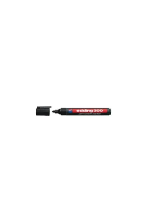 Compra Ahora MARCADOR PERMANENTE PUNTA REDONDA 1.5-3MM 300 NEGRO EDDING 300-01
