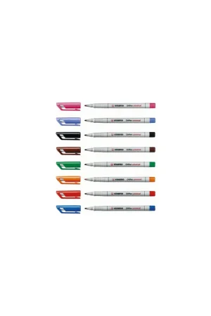 MARCADOR PERMANENTE PUNTA FINA OHPEN UNIVERSAL 0,7MM. AZUL STABILO 842/41 Profesional