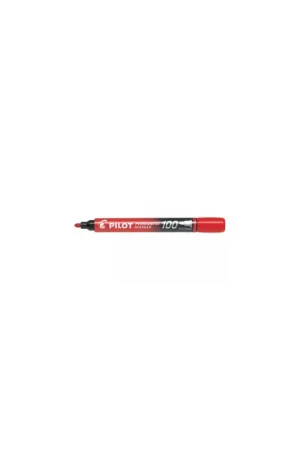 MARCADOR PERMANENTE PUNTA CONICA SCA-100 ROJO PILOT SCA-100-R Liquidación