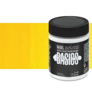 Acrílico Liquitex Basics color tono amarillo cadmio medio (946 ml) No Te Lo Pierdas