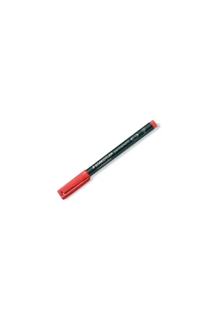 MARCADOR LUMOCOLOR PERMANENTE PUNTA FINA 0,6MM. ROJO STAEDTLER 318-2 Lujoso