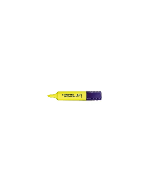 MARCADOR FLUORESCENTE TEXTSURFER CLASSIC 1-5MM. AMARILLO STAEDTLER 364-1 Stock Limitado