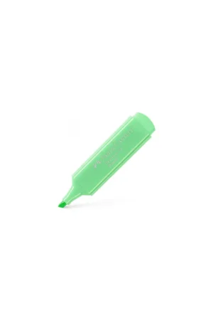 MARCADOR FLUORESCENTE TEXTLINER VERDE CLARO PASTEL FABER CASTELL 154666 Súper Precio