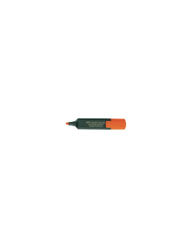 MARCADOR FLUORESCENTE TEXTLINER NARANJA FABER CASTELL 154815 Stock Limitado