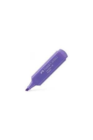 MARCADOR FLUORESCENTE TEXTLINER LILA PASTEL FABER CASTELL 154656 Oferta De Temporada