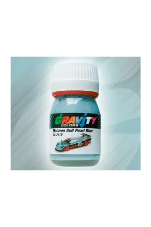 Entrega Rápida McLaren Gulf Pearl Blue Gravity Colors Paint– GC-2115