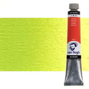Profesional Óleo Van Gogh n. 617 color verde amarillento (200 ml) S.1