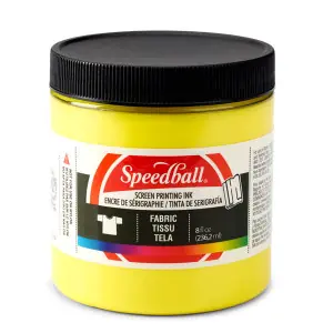 Tinta serigrafia al agua Amarillo 236 ml. Speedball Súper Precio