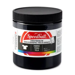 Oferta Flash Tinta serigrafia al agua Negro 236 ml. Speedball