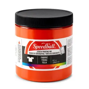 Tinta serigrafia al agua Naranja 236 ml. Speedball Última Oportunidad