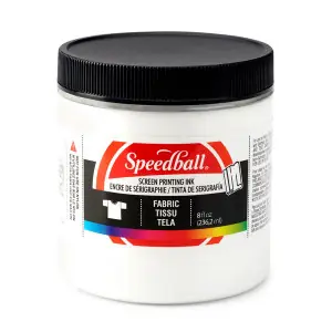 Solo Por Tiempo Limitado Tinta serigrafia al agua Blanco 236 ml. Speedball