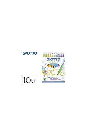 GIOTTO TURBO SOFT BRUSH PASTEL  ESTUCHE 10 UDS Promoción