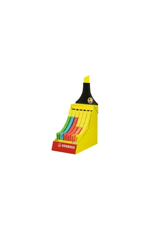 Oferta Flash EXPOSITOR DE CARTON CON FORMA STABILO BOSS 120 UNIDADES SURTIDAS 6 COLORES TRAZO 2/5MM. STABILO 70/120-2