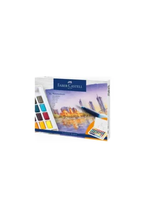 ESTUCHE CON 36 ACUARELAS CREATIVE STUDIO. FABER CASTELL 169736 Exclusivo
