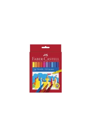 Precio Económico ESTUCHE CARTÓN 24 ROTULADORES ESCOLARES FABER CASTELL 554202