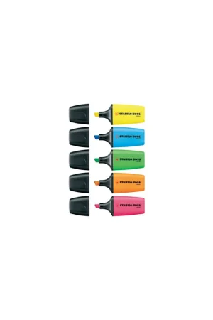 Descuento MARCADOR FLUORESCENTE BOSS MINI TRAZO 2/5MM. AMARILLO STABILO 07/24