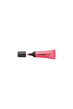 Promoción Exclusiva MARCADOR FLUORESCENTE NEON TRAZO 2/5MM. ROSA STABILO 72/56