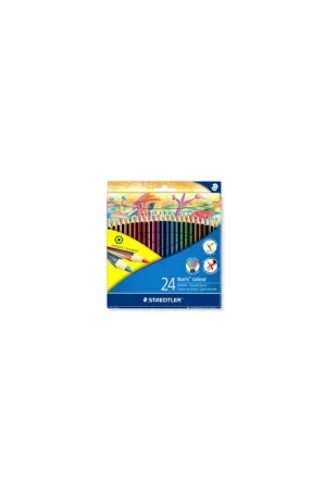 Envío Internacional LAPICES DE COLORES NORIS COLOUR SURTIDOS STAEDTLER 185 C24 ESTUCHE 24