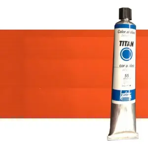 Envío Exprés Óleo Titan extra fino n. 34 color laca geranio (200 ml) S.2