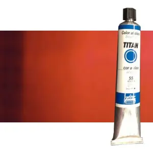 Nueva Colección Óleo Titan extra fino n. 40 color laca carmín (200 ml) *