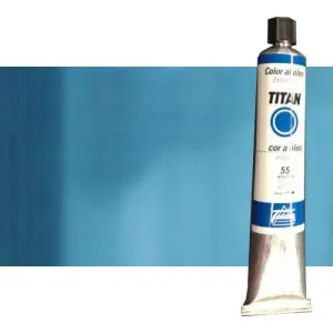Óleo Titan extra fino n. 48 color azul turquesa (200 ml) S.3 Devolución Gratuita