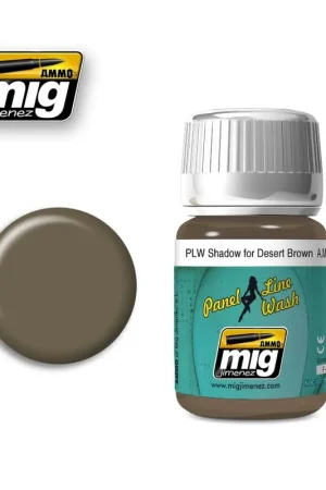 PANEL LINE WASH SOMBRA PARA MARRÓN DESIERTO Pago Seguro