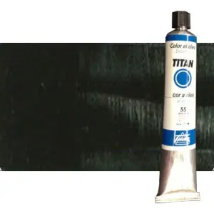 Óleo Titan extra fino n. 84 color negro humo (200 ml) S.1 Mayoreo