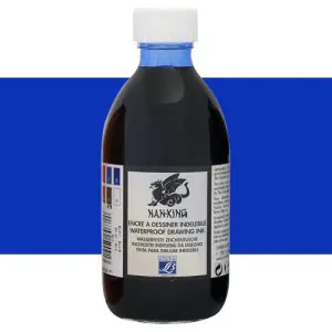 Tinta China dibujo Nan-King Azul Lefranc, 250 ml. Compra Ahora