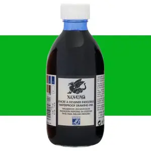 Comprar En Línea Tinta China dibujo Nan-King Verde Lefranc, 250 ml.