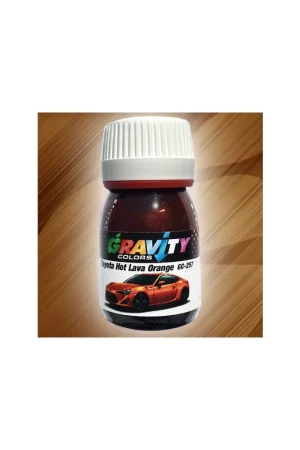 GC-257 Toyota Hot Lava Orange de Gravity Colors Última Versión