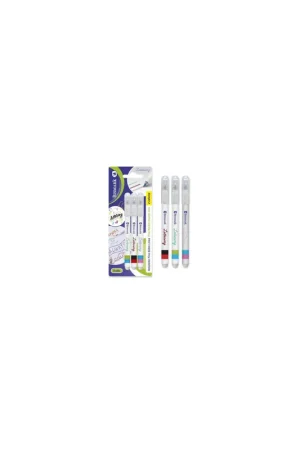 Oferta SET 3 ROTULADORES LETTERING DE DOBLE LINEA BICOLOR BISMARK 330009