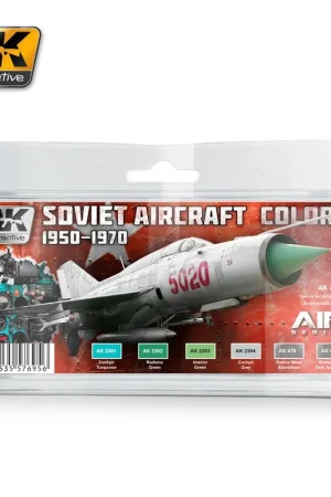 Moderno SOVIET AIRCRAFT COLORS 1950-1970