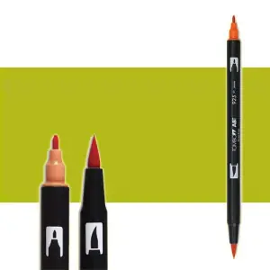 Última Oportunidad Rotulador Tombow 126 Light Olive doble punta pincel