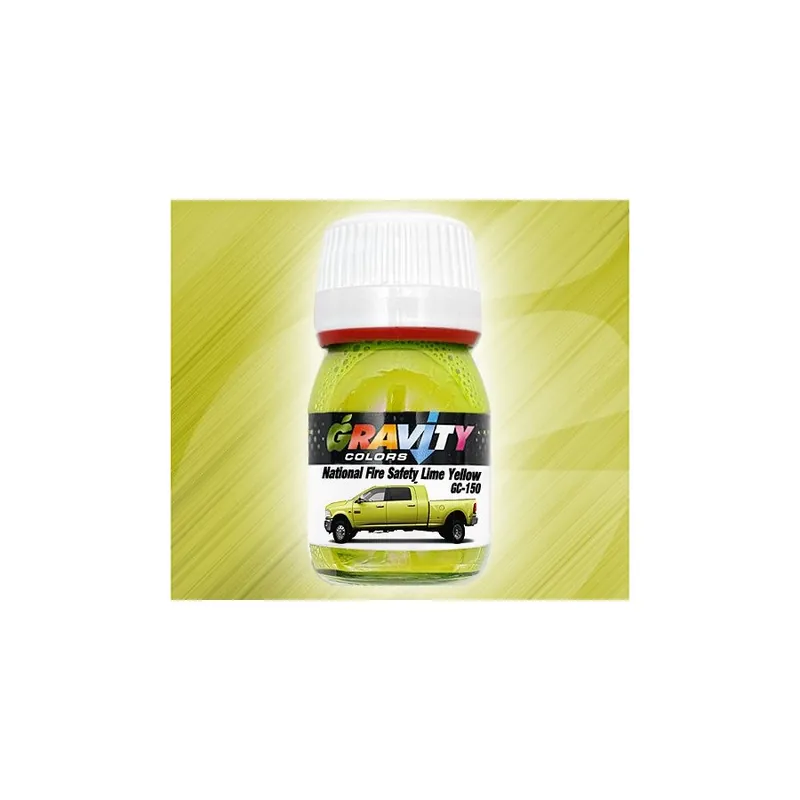 GC-150 National Fire Safety Lime Yellow de Gravity Colors Últimas Unidades