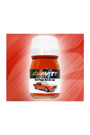 Mejor Precio GC-148 Ford Poppy Red de Gravity Colors