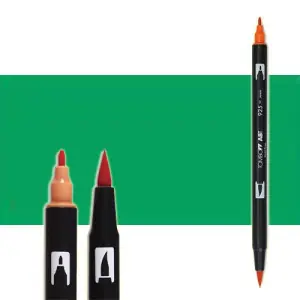 Rotulador Tombow 245 Sap Green doble punta pincel Mayoreo