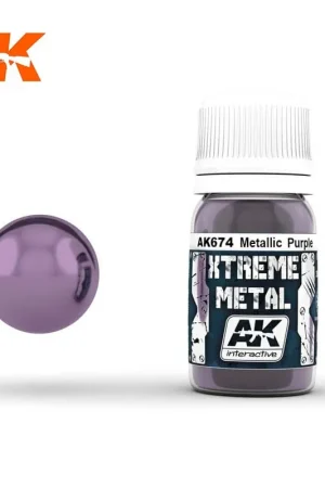 Última Versión XTREME METAL METALLIC PURPLE 30ml