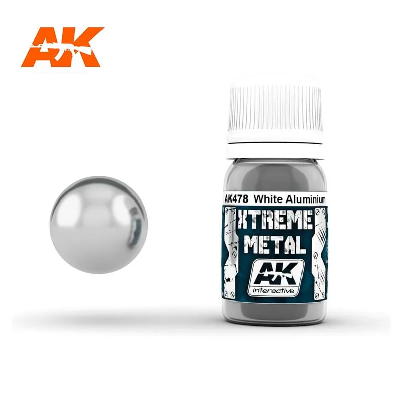 XTREME METAL WHITE ALUMINIUM 30ML A Buen Precio