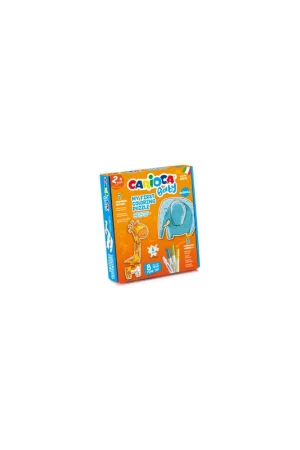 No Te Lo Pierdas SET BABY COLORING PUZZLE ANIMALS CARIOCA 43079