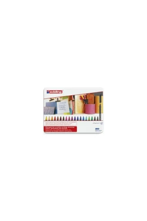 Marca Reconocida ESTUCHE 20 ROTULADORES PUNTA FINA EDDING 1200 SURTIDOS 0.5-1MM EDDING 1200-20-S