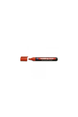 MARCADOR PERMANENTE PUNTA REDONDA 1.5-3MM 300 ROJO EDDING 300-02 Original
