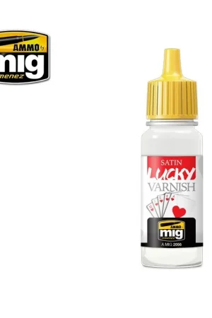 SATIN LUCKY VARNISH  (17 ML SIZE) Gran Oferta