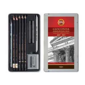 Estuche de dibujo Giocconda Koh-i-Noor (10 piezas) Certificado