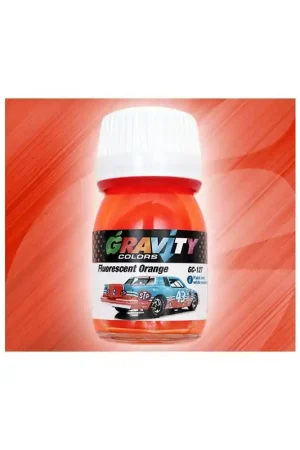 Alta Calidad GC-127 Fluorescent Orange de Gravity Colors