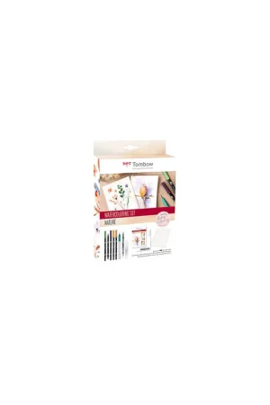 Última Oportunidad SET WATERCOLORING NATURE TOMBOW WCS-NAT