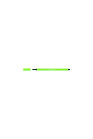 ROTULADOR STABILO PUNTA FIBRA MEDIA 1MM. PEN 68 VERDE NEON STABILO 68/033 Marca Reconocida