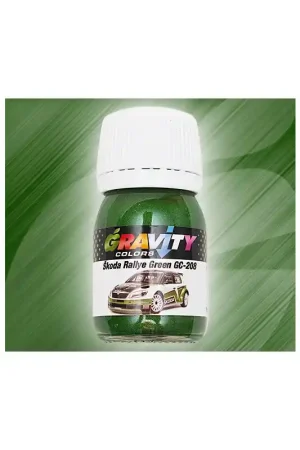 Škoda Rally Green de Gravity Colors 30 ML. Marca Reconocida