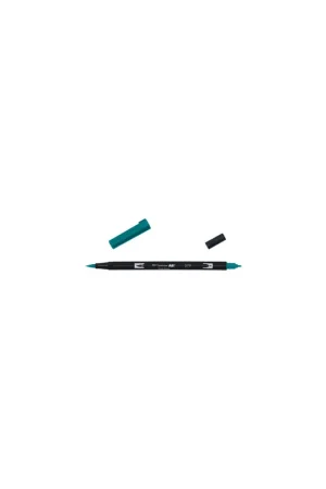 Envío Internacional ROTULADOR DOBLE PUNTA PINCEL DUAL BRUSH-379 - COLOR JADE GREEN. TOMBOW ABT-379