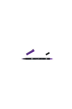 Premium ROTULADOR DOBLE PUNTA PINCEL COLOR VIOLET TOMBOW ABT-606