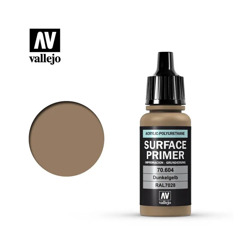 Bestseller Ger. Dark Yellow / Dunkelgelb RAL 7028 17ml.